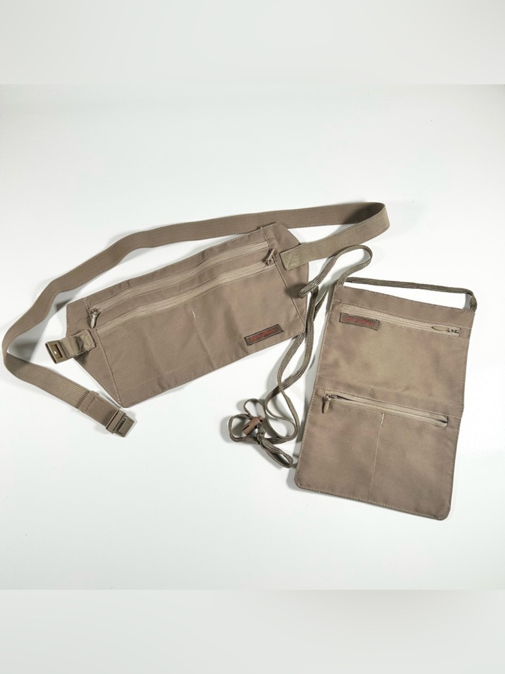 Rick Steves Moneybelt Belt Bag and Hanging Neck Wallet Pouch for Travel